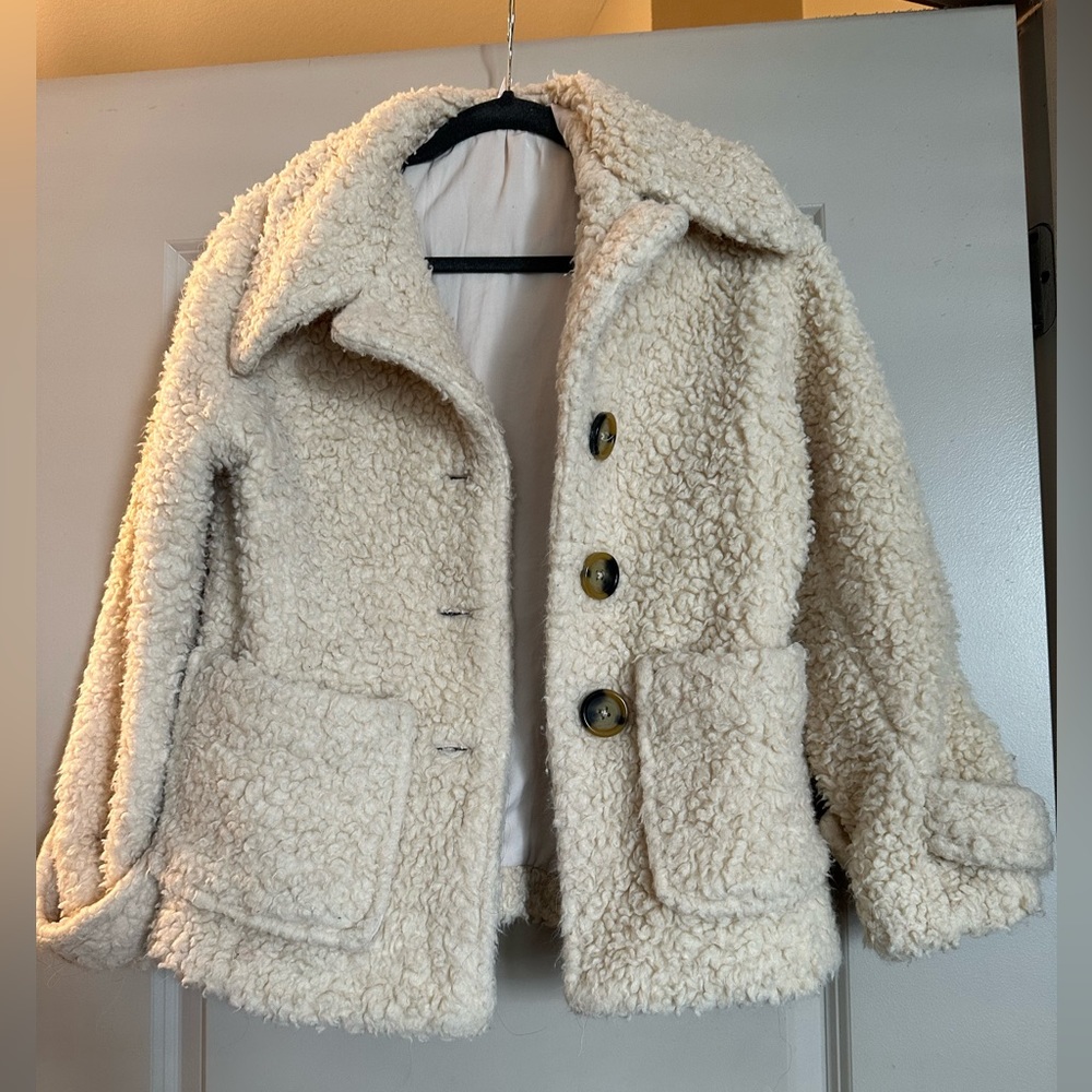 Free people Sherpa coat
